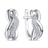 Обручальное кольцо E108-1982780CD-R17-М10019 из белого золота, гладкое