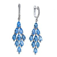 Серьги E189-P02580E-W-BT-М10020