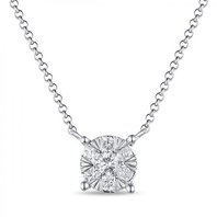 Обручальное кольцо N2011-1851489DD-М9954 из белого золота, гладкое