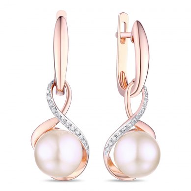 Серьги E108-1982650CP-R17-М10001 - Ювелирный бренд Московский ювелирный завод