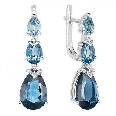 Серьги E108-1982153CAX-R17-М10016 - Ювелирный бренд Московский ювелирный завод