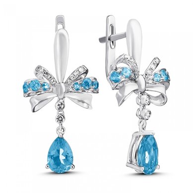 Серьги E2605-1982563CBX-R17-М10028 - Ювелирный бренд Московский ювелирный завод