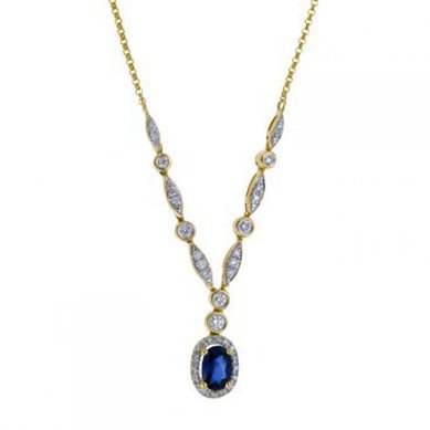 Ожерелье N108-351704D1FQQUSN-М10036 - Ювелирный бренд Московский ювелирный завод