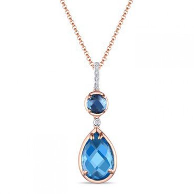 Кулон P2607-1982879DBX-R17-М10045 - Ювелирный бренд Московский ювелирный завод