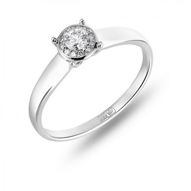 Украшение для невесты R756-FS12096-М10057 - Ювелирный бренд Московский ювелирный завод