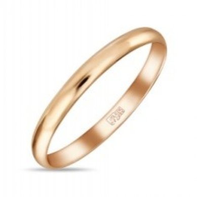 Обручальное кольцо R01-R-040-200-М13163 - Ювелирный бренд Московский ювелирный завод