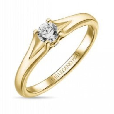 Помолвочное кольцо R01-SL06-020-G2-М13165 - Ювелирный бренд Московский ювелирный завод