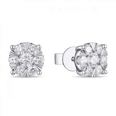 Серьги E2011-1851354BD-М9945 - Ювелирный бренд Московский ювелирный завод