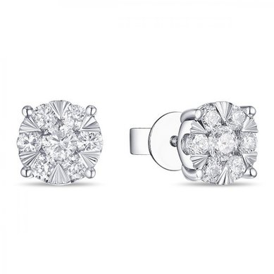 Серьги E2011-1851355BD-М9946 - Ювелирный бренд Московский ювелирный завод