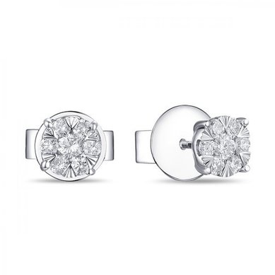 Серьги E2011-1851358BXD-R17-М9948 - Ювелирный бренд Московский ювелирный завод