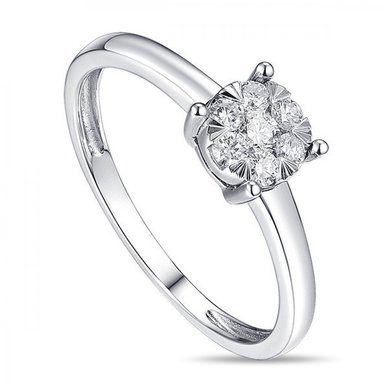 Помолвочное кольцо R2011-1851360AD-М9969 - Ювелирный бренд Московский ювелирный завод