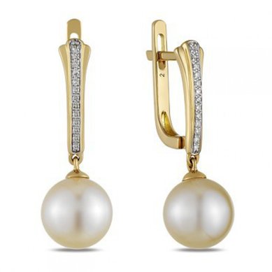 Серьги E108-1982344CP-R17-М9993 - Ювелирный бренд Московский ювелирный завод